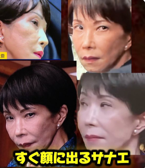 🔻网友分享：日本网民对高市早苗使劲哈气。🔹日本网民说：“同一人物です（是同一