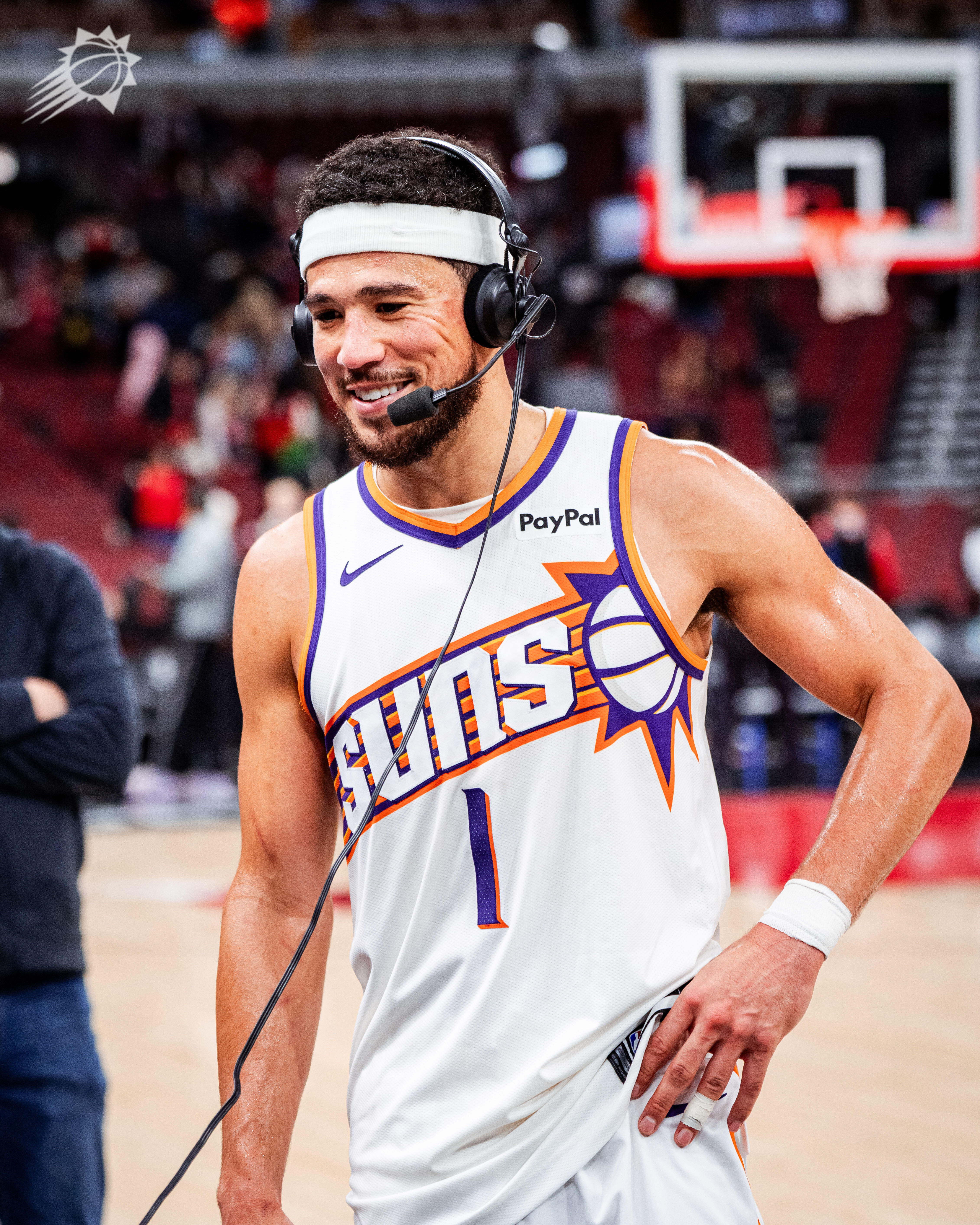 东部客场之旅以胜利收官 💜 🧡菲尼克斯太阳 ｜太阳vs公牛 ｜旭日东升