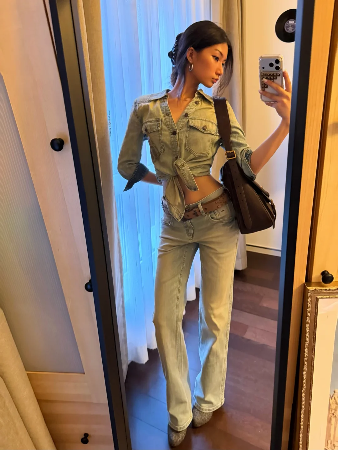 2000s denim on denim