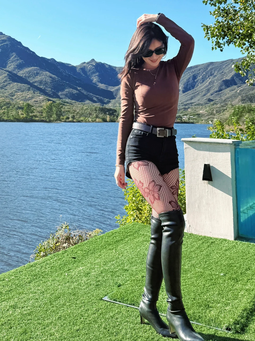OOTD｜周末的时间交给蓝天白云🍀
