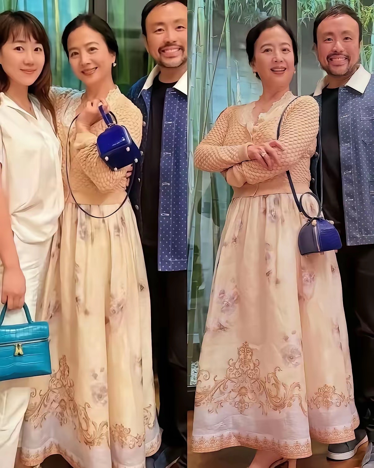 刘亦菲妈妈这富炫得…… 