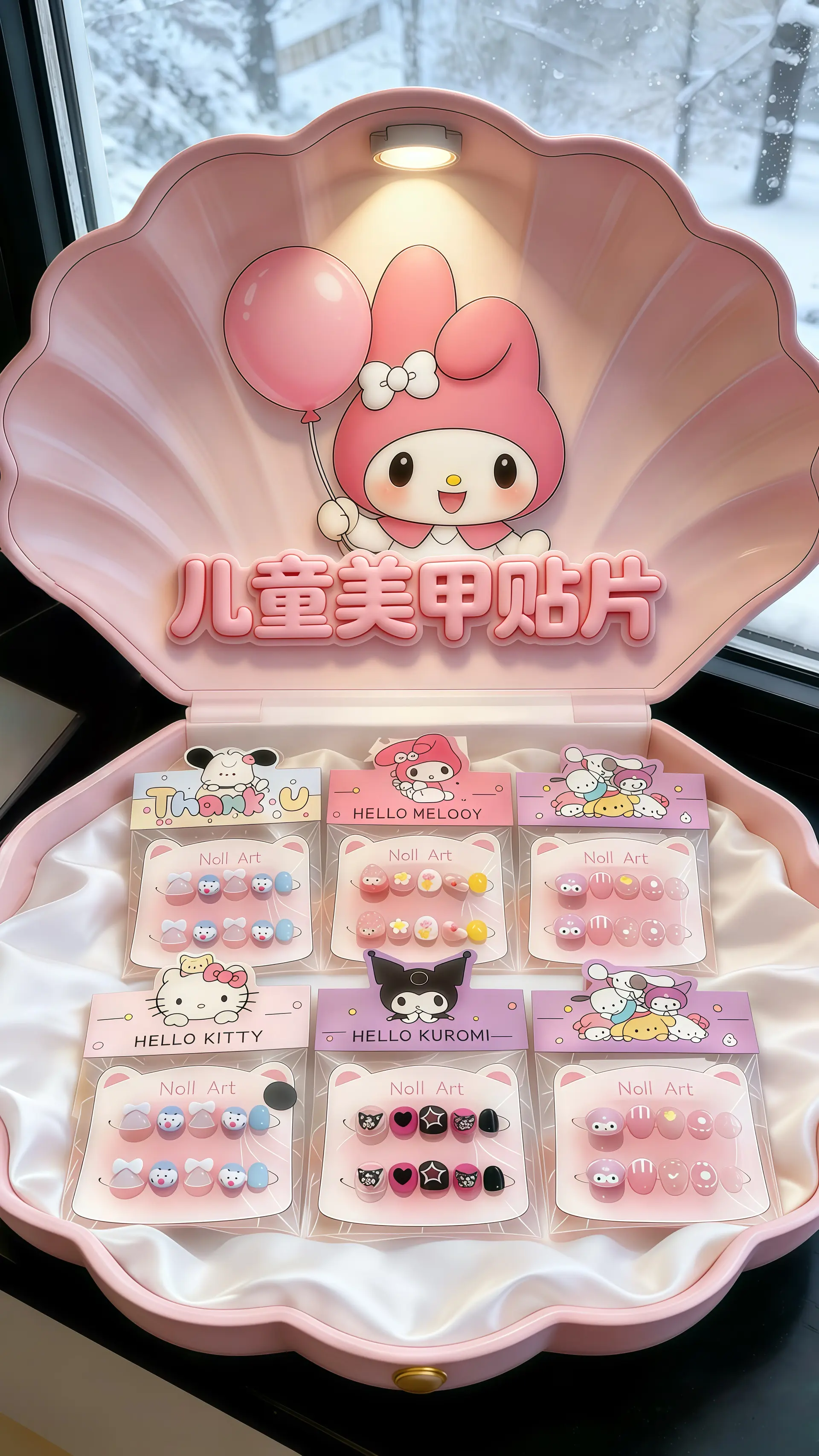 还记得她刚会走路时跌跌撞撞的样子，一转眼就成了对着镜子贴指甲贴的小丫头...