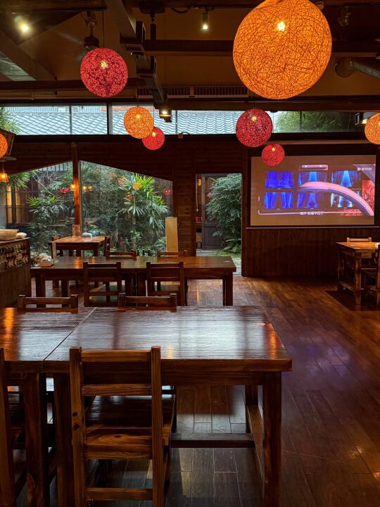 惠州的🏮藏在西湖巷子里的氛围感日式居酒屋