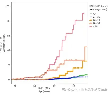 转：眼轴越长眼底病变并发症风险越大