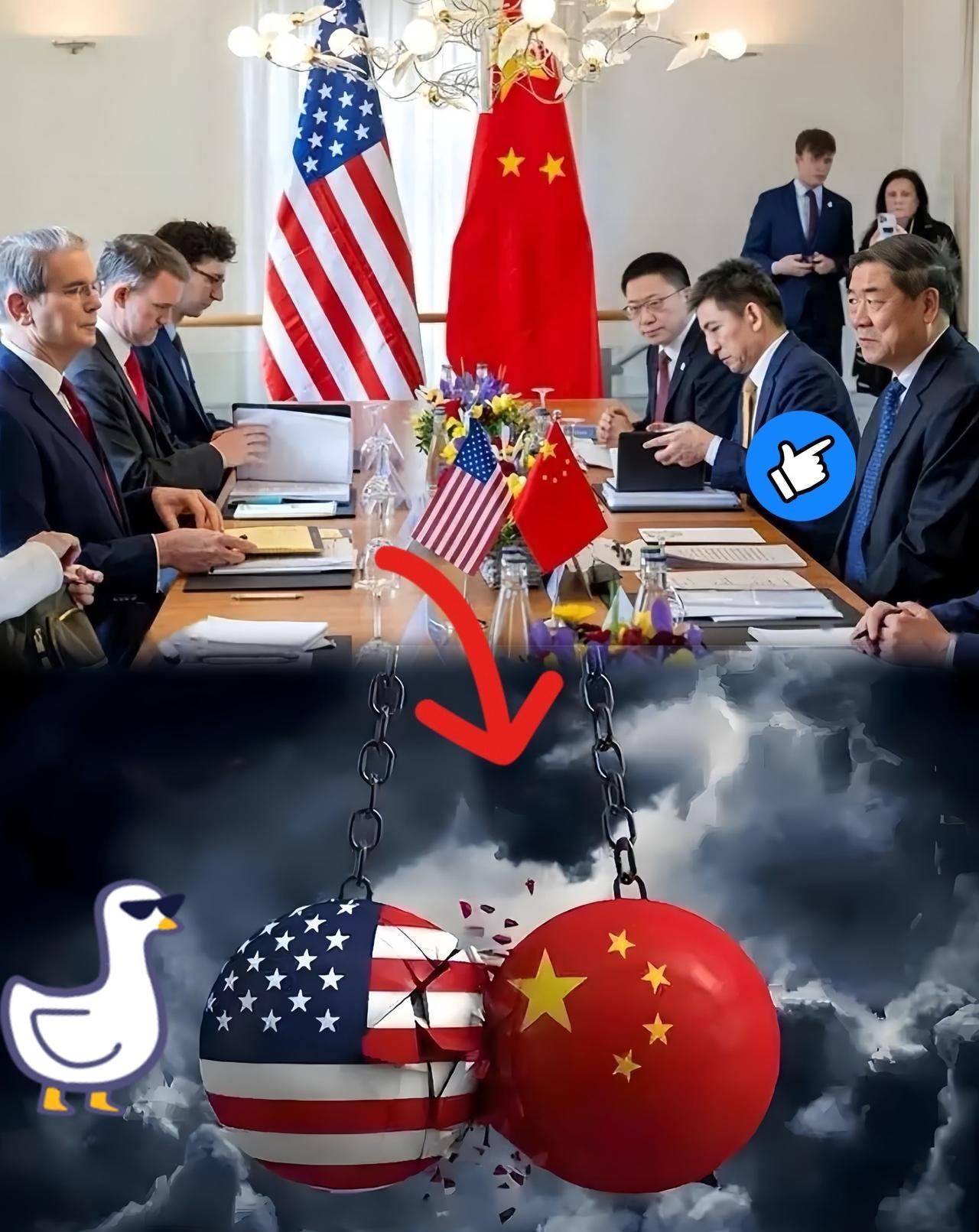 果然被我猜中了
中美贸易战掀桌子了
今天三大消息已全面发酵！

最近中美两边突然