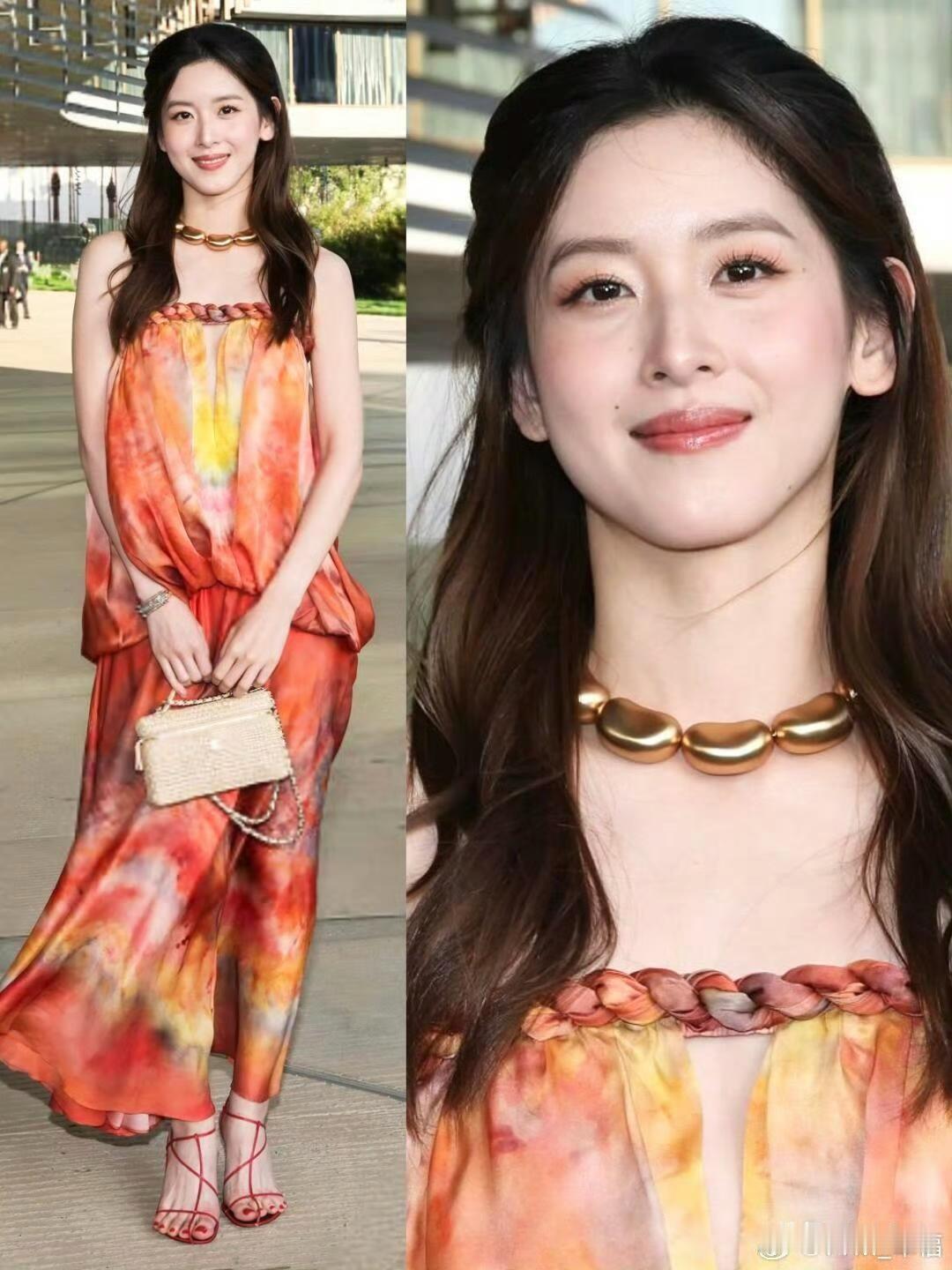 刘强东夫人章泽天身处美国洛杉矶的LACMA（洛杉矶郡立艺术博物馆），出席大卫·格