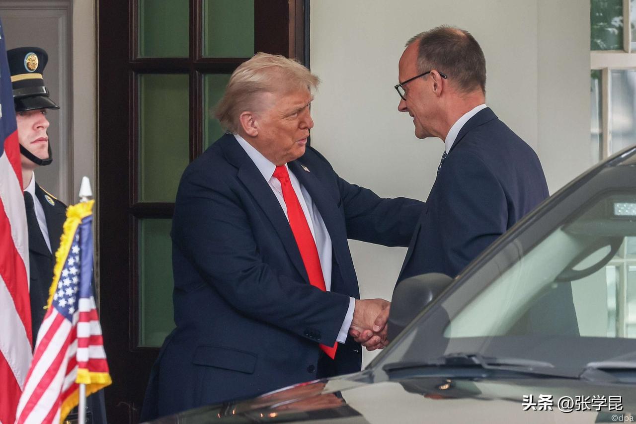 德国驻美大使馆27日发布消息：“令人振奋的消息：德国总理默茨将于下周应美国总统特
