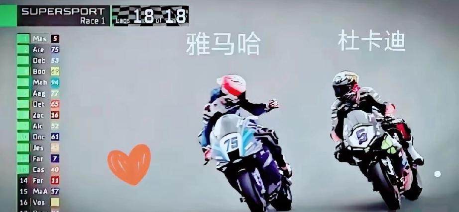 雅马哈车手的赛后采访，真是把人看麻了。
人家直接对着镜头摊牌：“我们有协议，先解