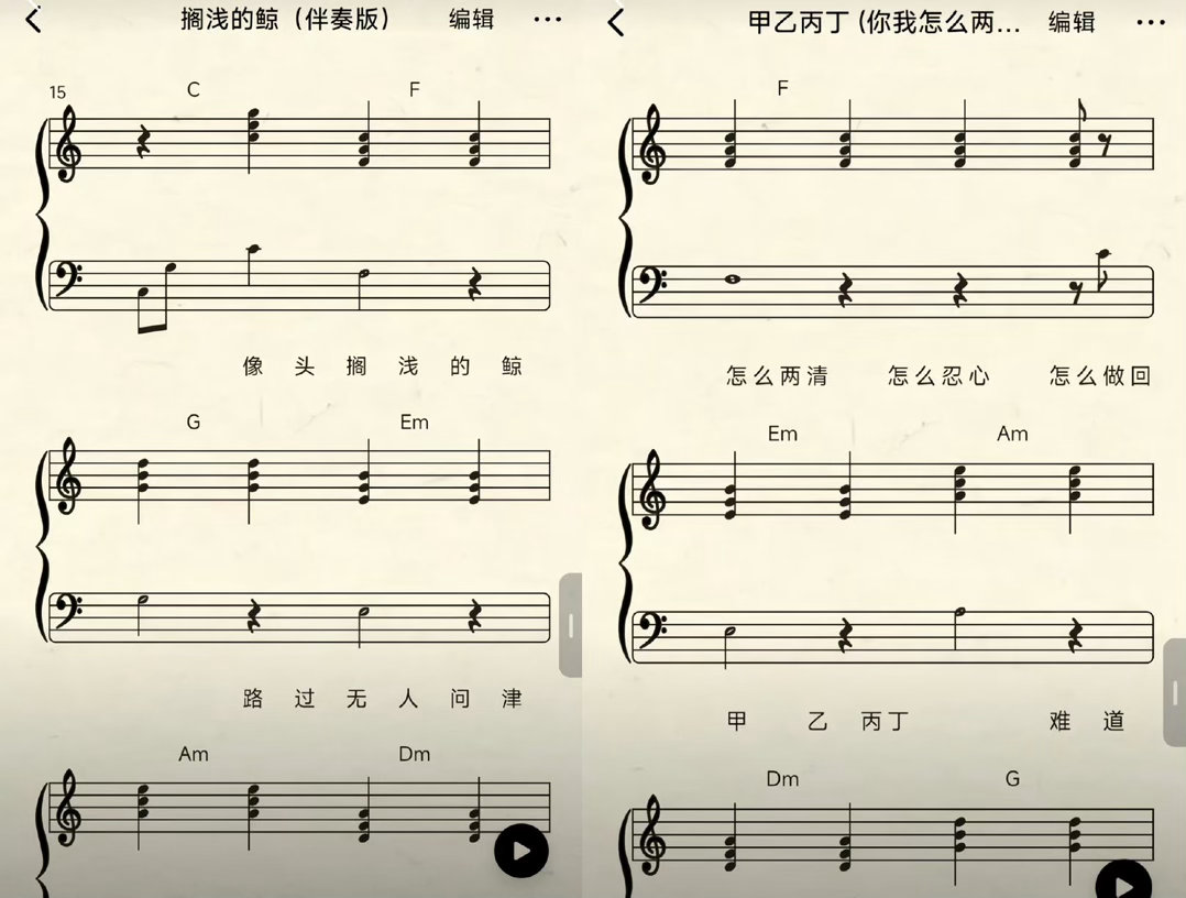 感觉并不一样吧除了出现了甲乙丙丁旋律什么的根本就不像呀 到底在说抄袭什么周锐质疑