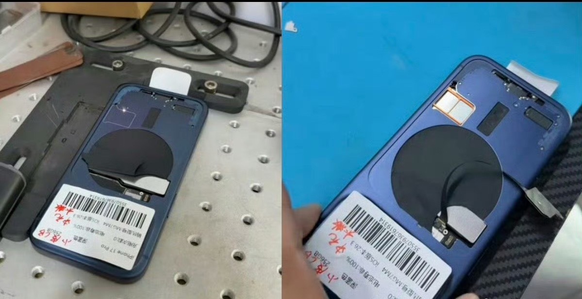 连美版iPhone的卡槽都能拿激光改装，佩服华强北五花八门的改装手段。华强北iP