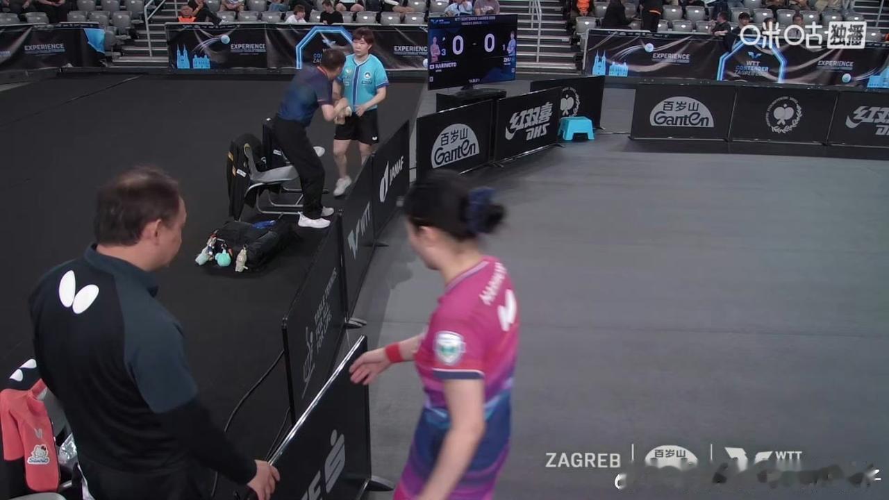 过山车式对决，心碎到极致🎢
2026WTT萨格勒布站女单决赛，张本美和4-3朱