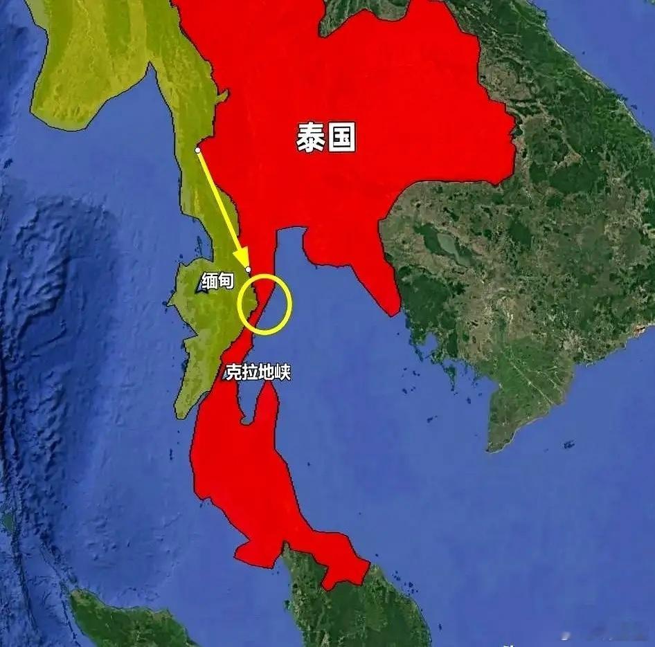 我跟你说，刚刚刷地图，看到泰国，差点没把我给整懵了。这国家的身子，在地图上，差点