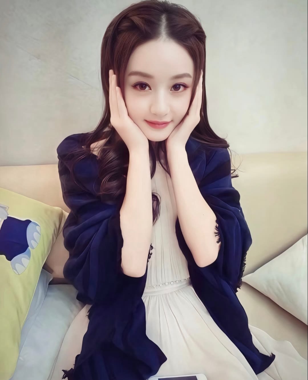 赵丽颖  zly赵丽颖楚乔传 zly赵丽颖花千骨 月亮不会丢，星星不会暗淡，我们