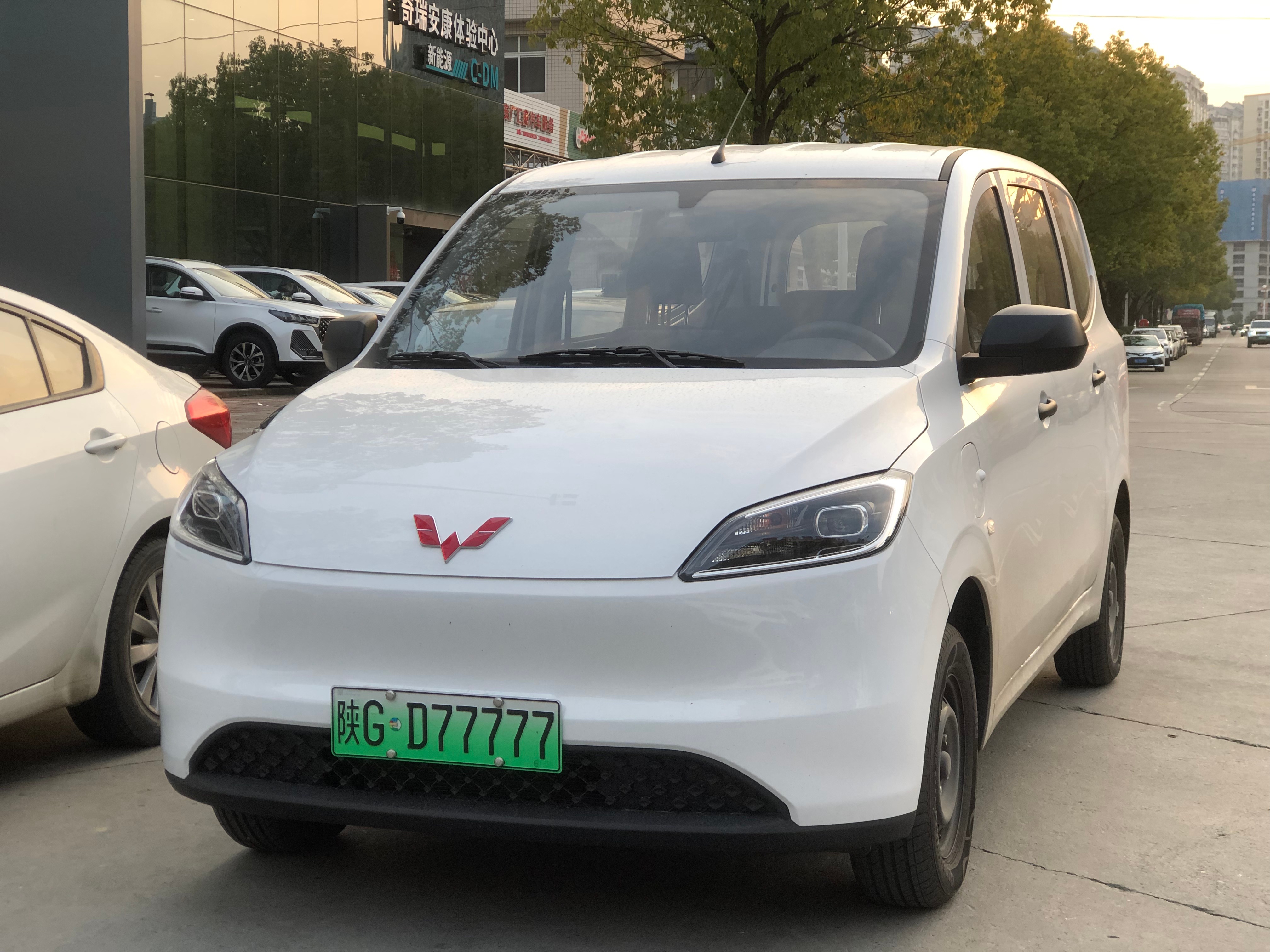 陕GD77777五菱宏光电车 