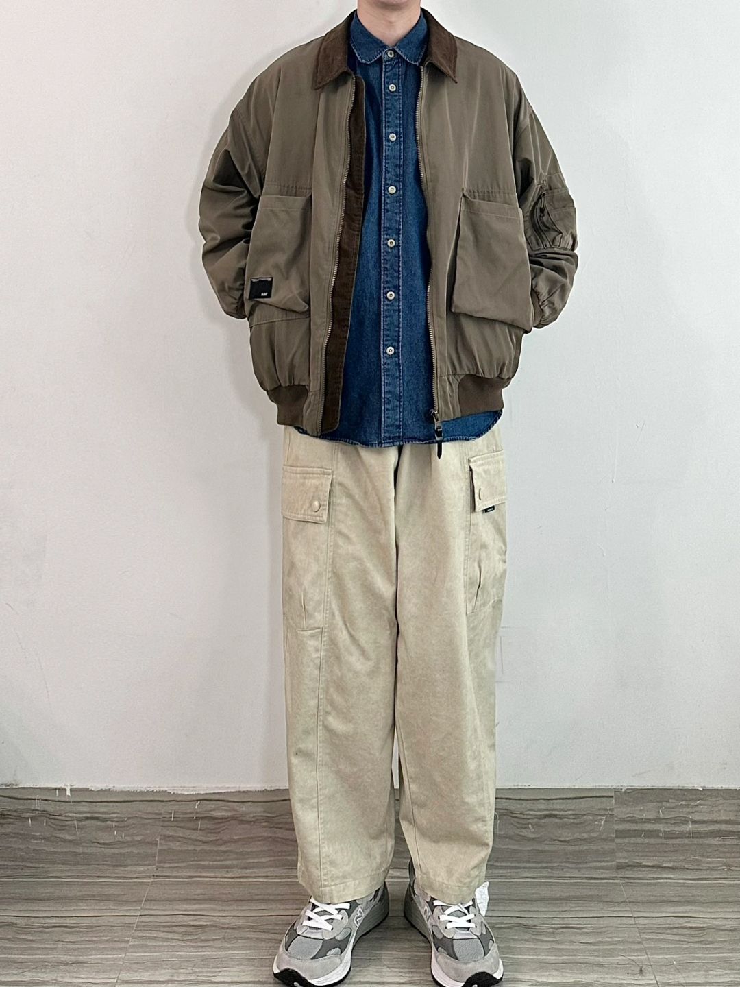 春季浅浅的叠穿一下