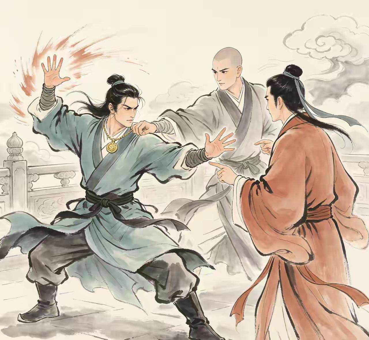 灵鹫宫比武招婿
 
缥缈峰灵鹫宫大殿之内，琼花铺地，各路江湖豪杰齐聚，皆是为天山