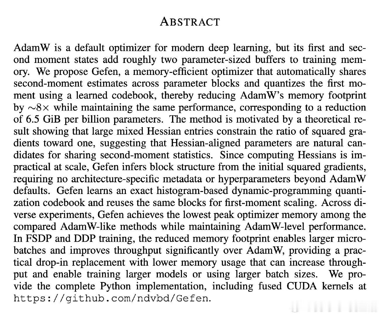 [LG]《Gefen: Optimized Stochastic Optimiz