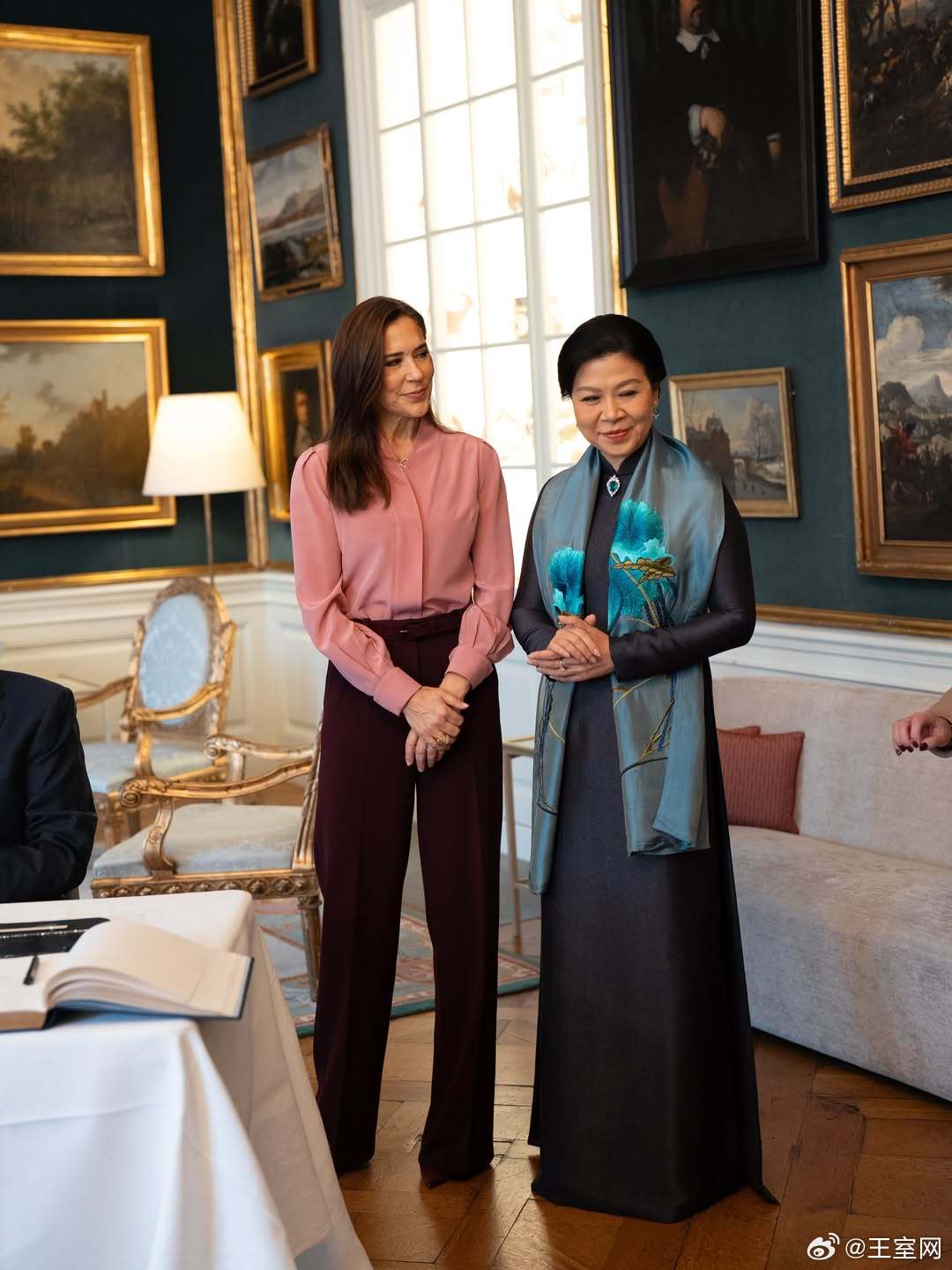 丹麦王室 🇩🇰10月21日，弗雷德里克国王和玛丽王后送别越南国家元首苏林和夫