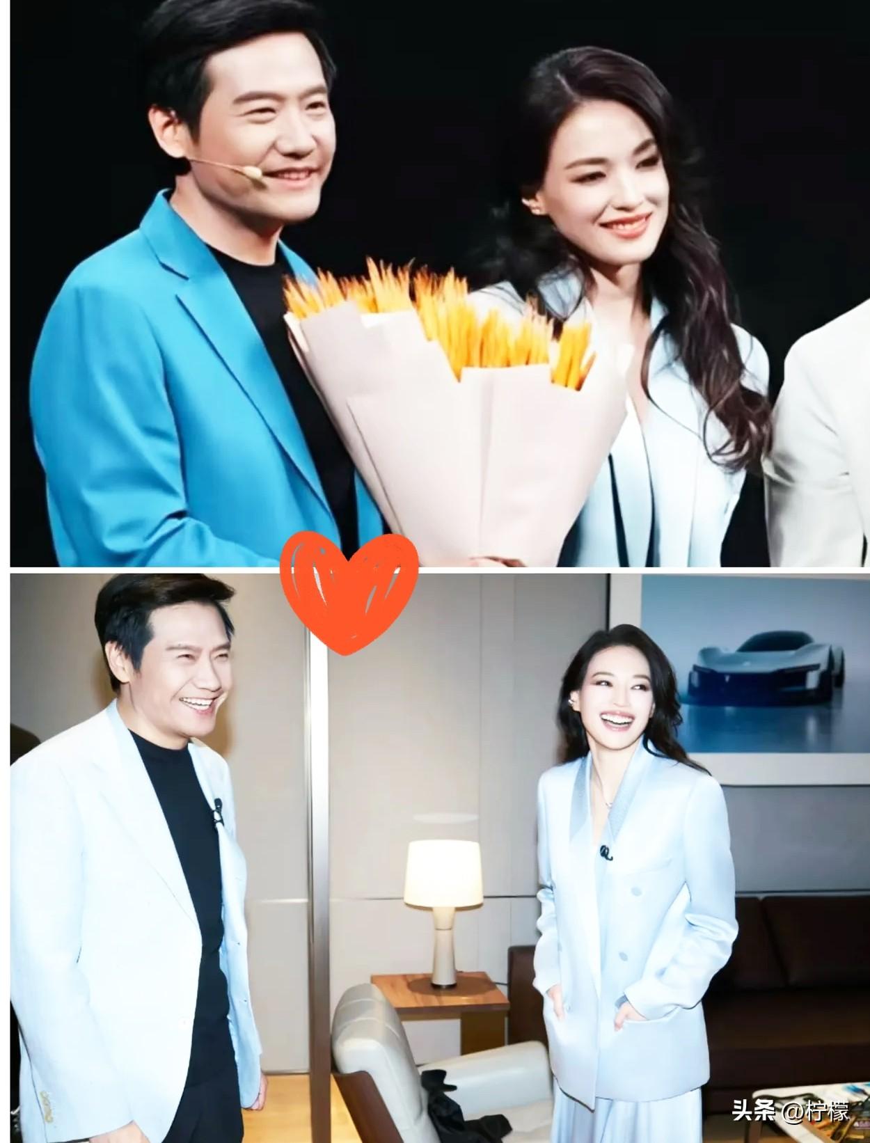 我能接受舒淇即将50岁，
也可以接受雷总比舒淇还大7岁，
但是真的接受不了，这两