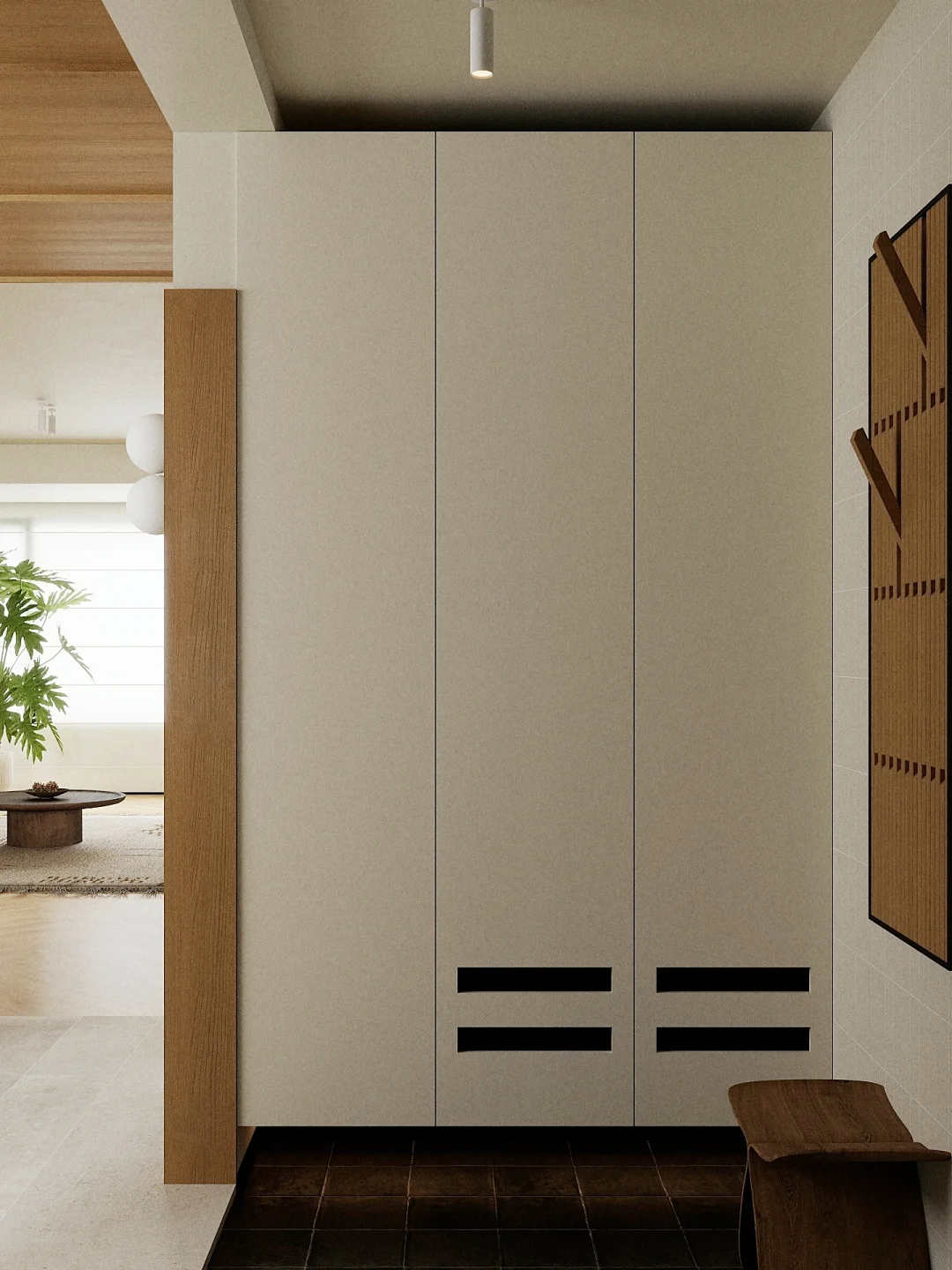 一进门就爱上的家，分享一个超喜欢的设计～