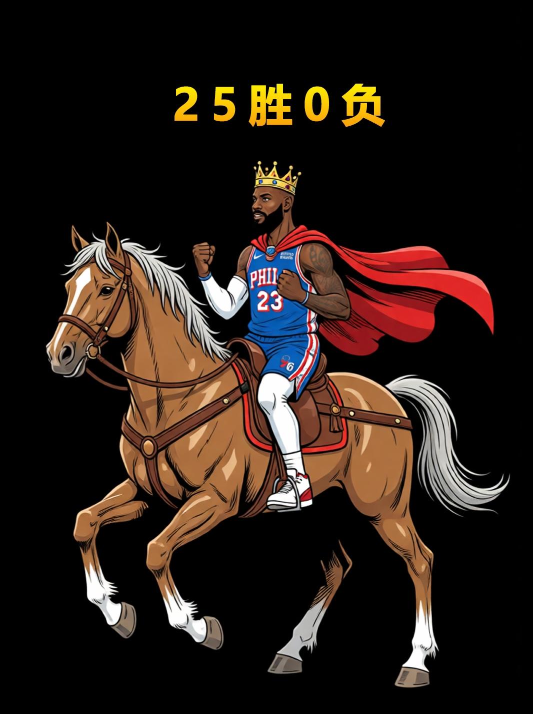詹姆斯今夏重回东部加盟76人。詹姆斯8连总决赛期间面对东部球队系列赛24胜0负，