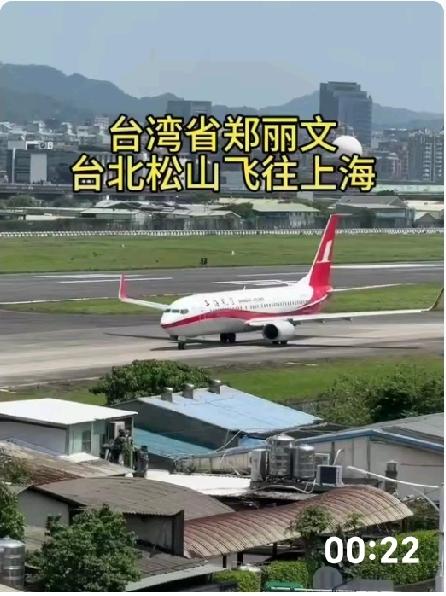 台湾各界风雨送行见真情：
吴成典亲临机场力挺郑丽文！
和平之旅在冲突与期盼中启航