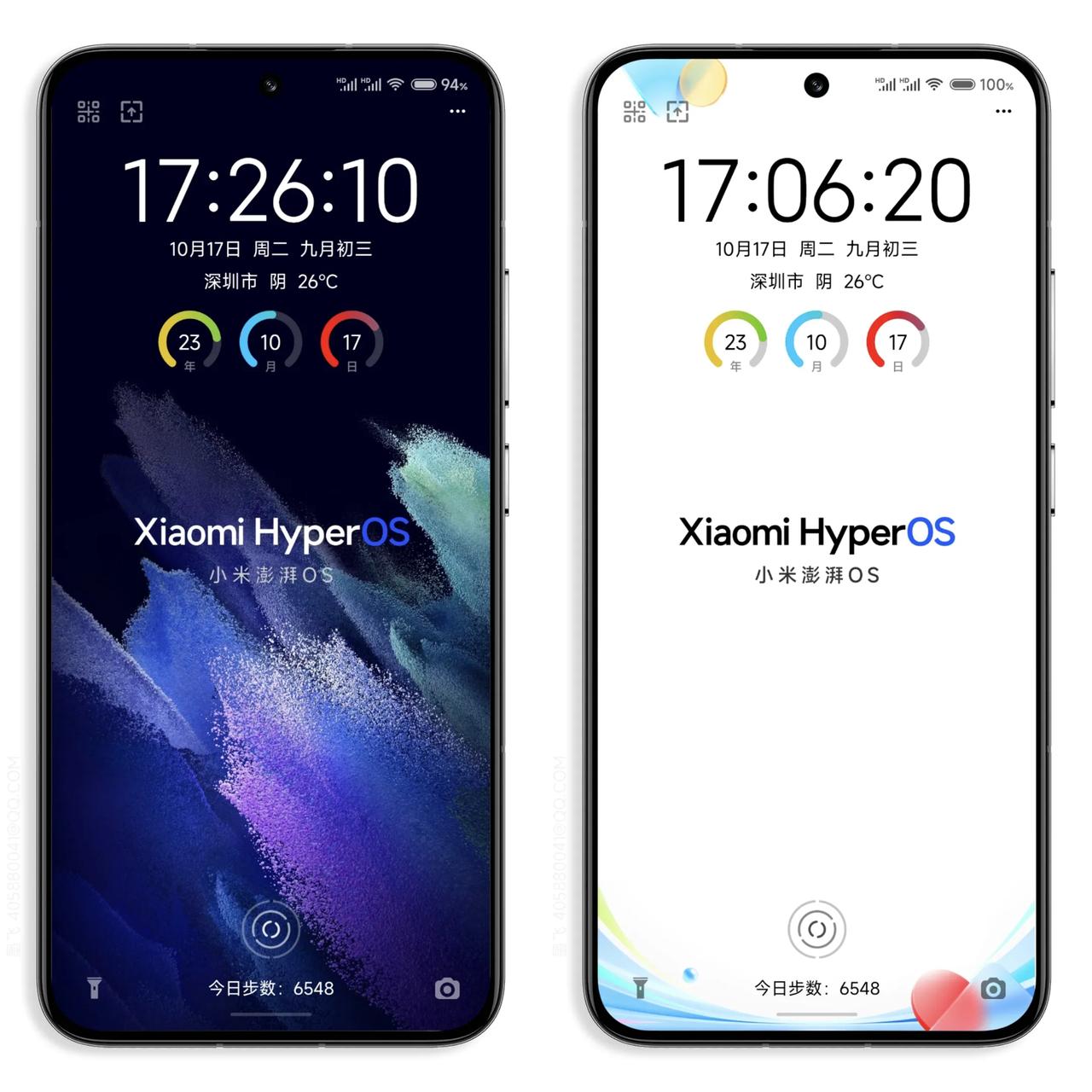 Xiaomi HyperOS(小米澎湃OS)壁纸分享！
自制多种版本，看看有没有