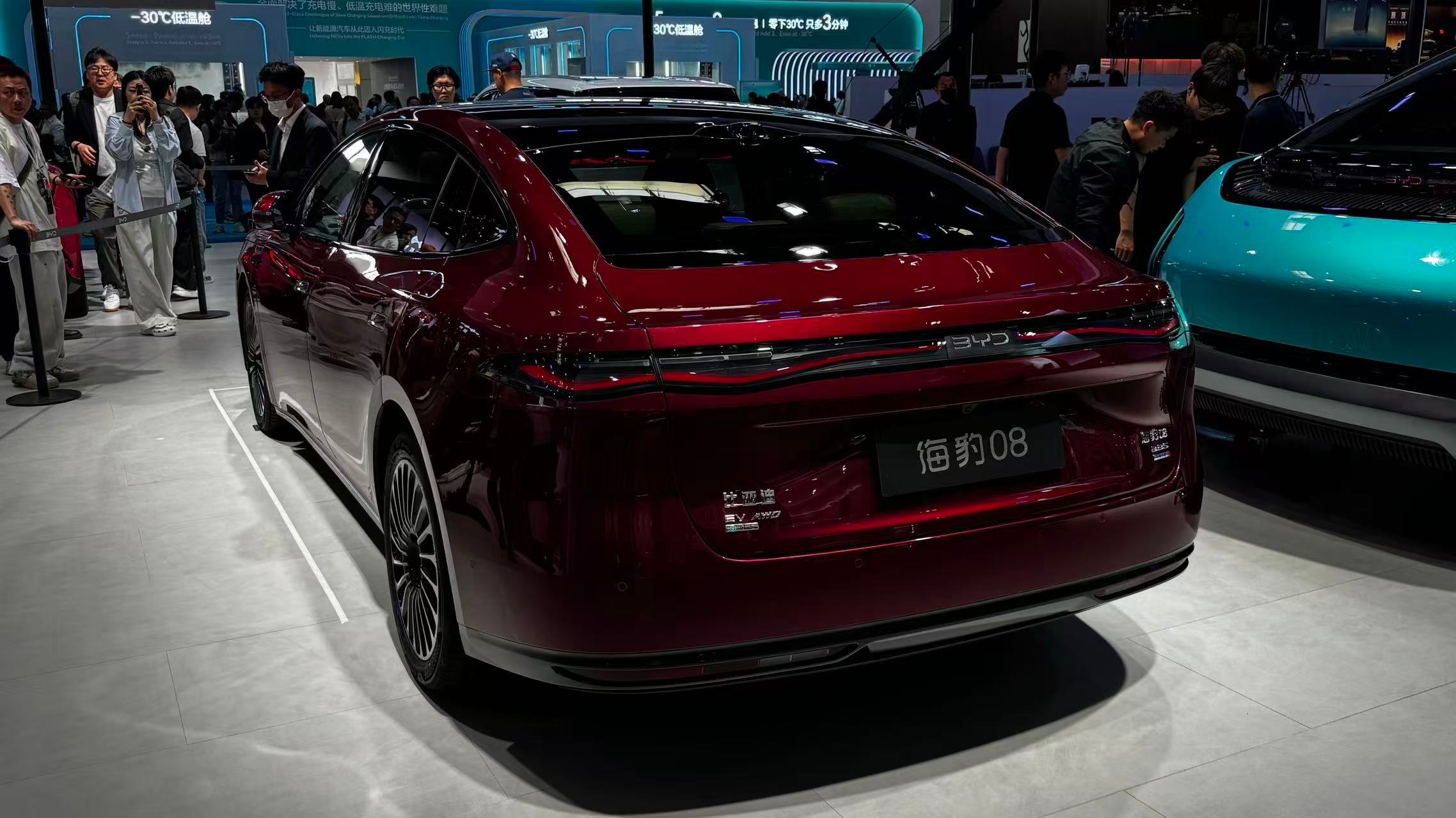 2026北京车展 比亚迪品牌三款新车：比亚迪大唐、海狮08、海豹08。这就是北京