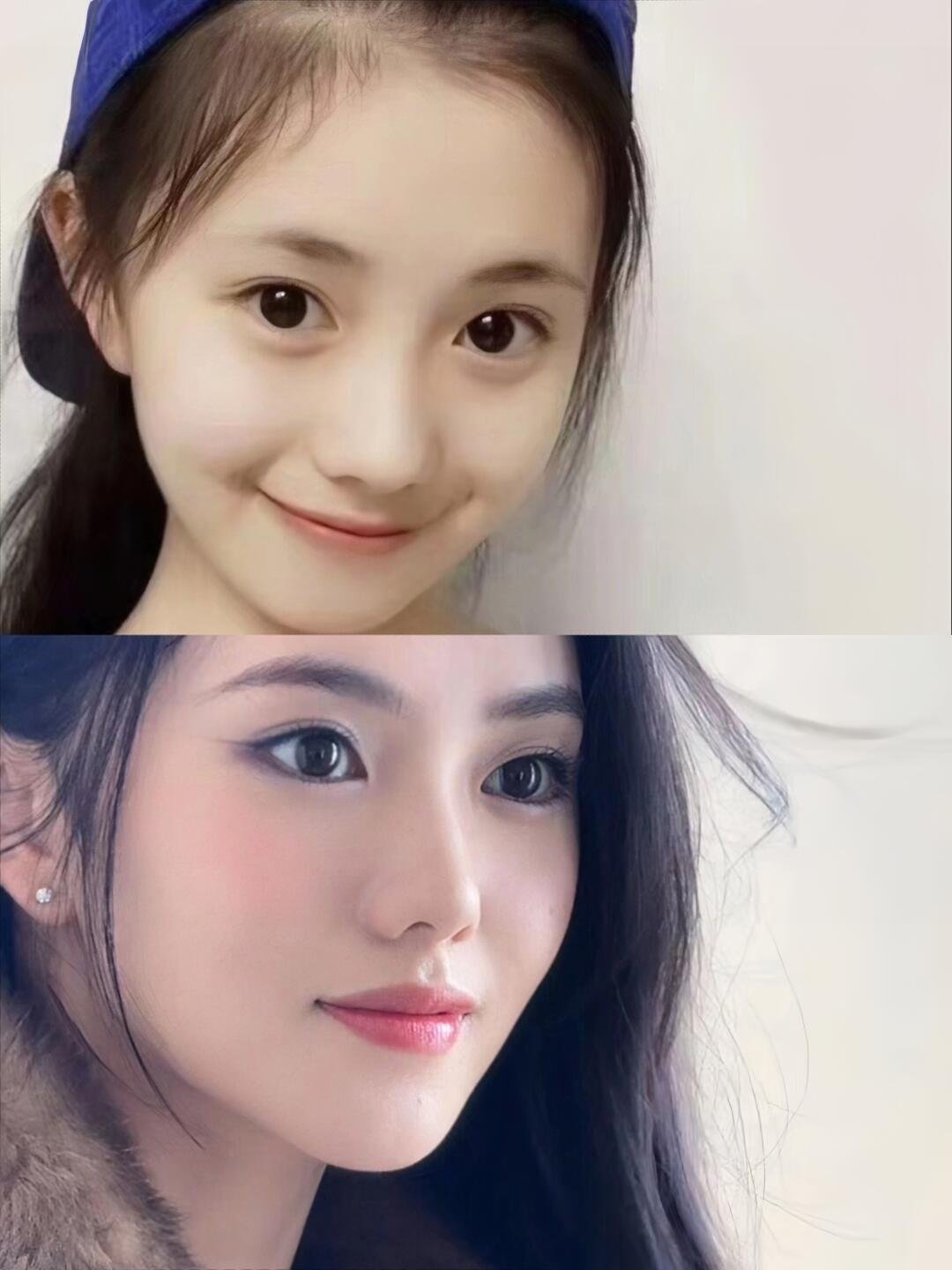 她的眼神为什么变化这么大❓ 
