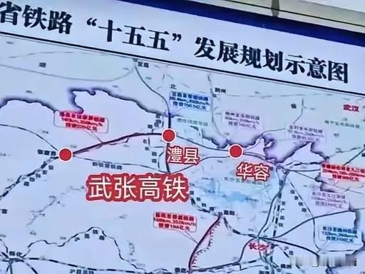 恭喜湖南再添一条高铁！
根据规划，武汉到张家界将建设武张高铁，途径武汉，华容，澧