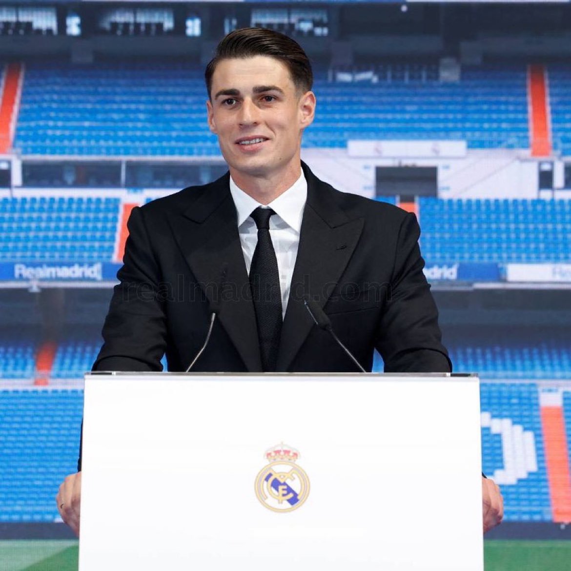 凯帕：我希望皇马能在赛季末把我留下。#凯帕亮相皇马##halamadrid# ​