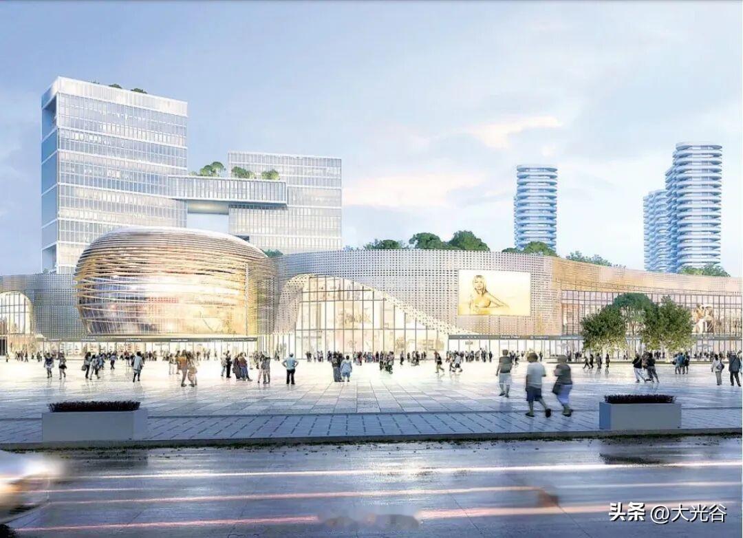 盘龙城｜武汉空港未来中心与永旺
2月8日，黄陂区在浙江招商会上正式签约精工控股集