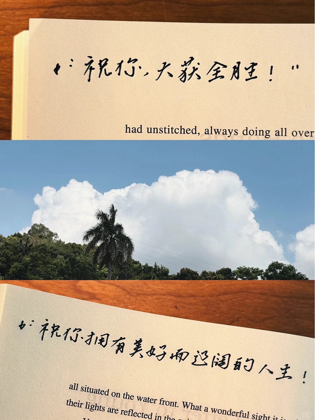 祝你大获全胜！ 