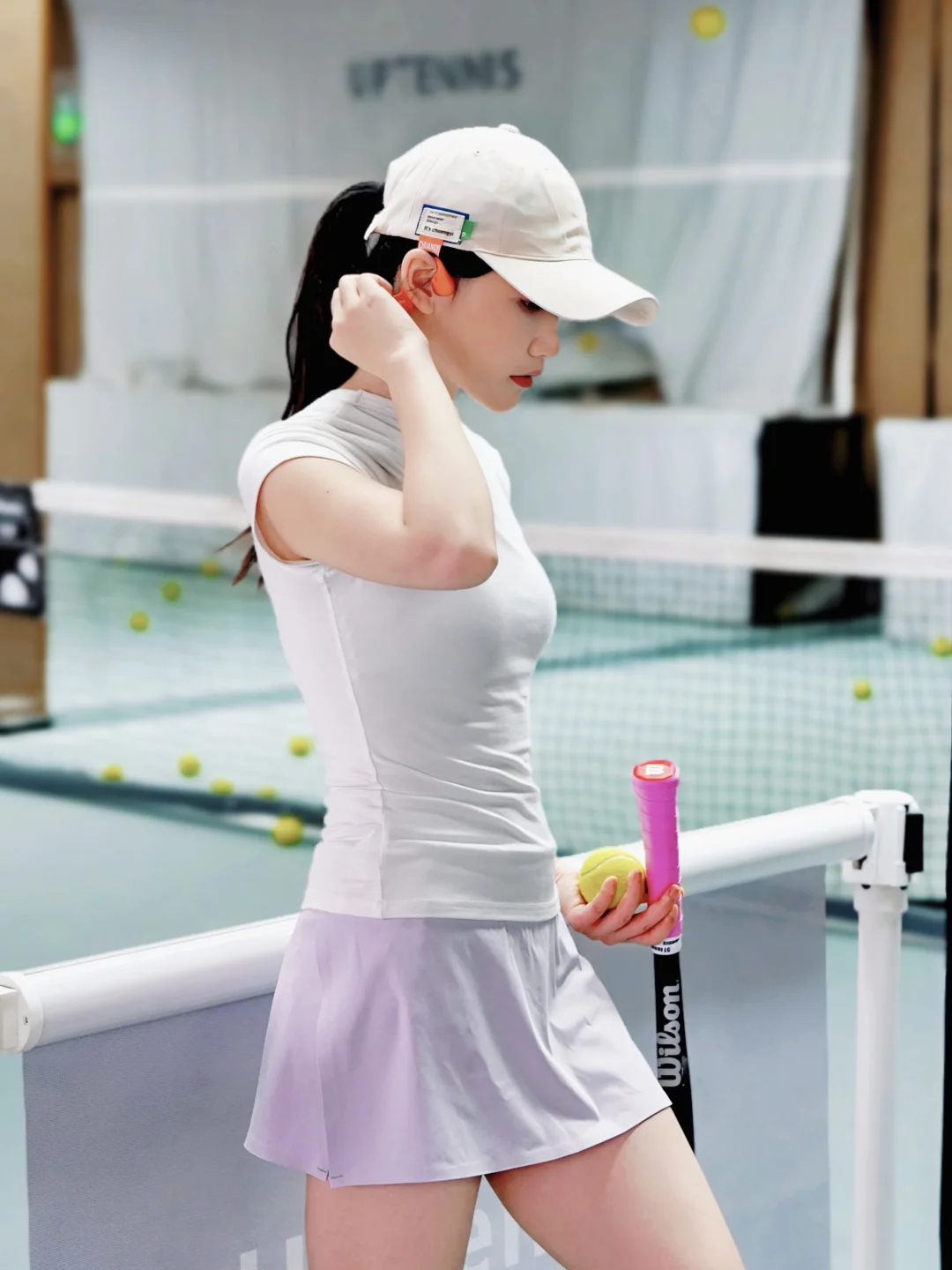 🟣⚪️𝗕𝗮𝗹𝗹𝘁𝗲 𝗧𝗲𝗻𝗻𝗶𝘀 𝗚𝗶𝗿𝗹 ♪