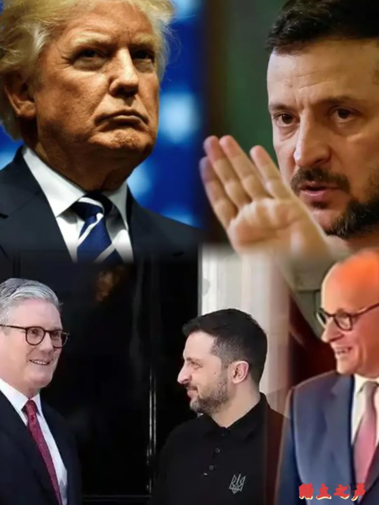 ——加速自我毁灭——

近日，乌克兰总统泽连斯基在伦敦与欧洲领导人会面后，向全世