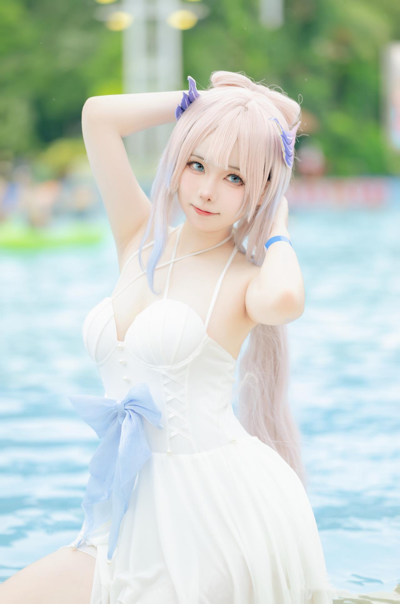 珊瑚宫心海：夏天易逝，唯照片永存！#游戏##原神##二次元#