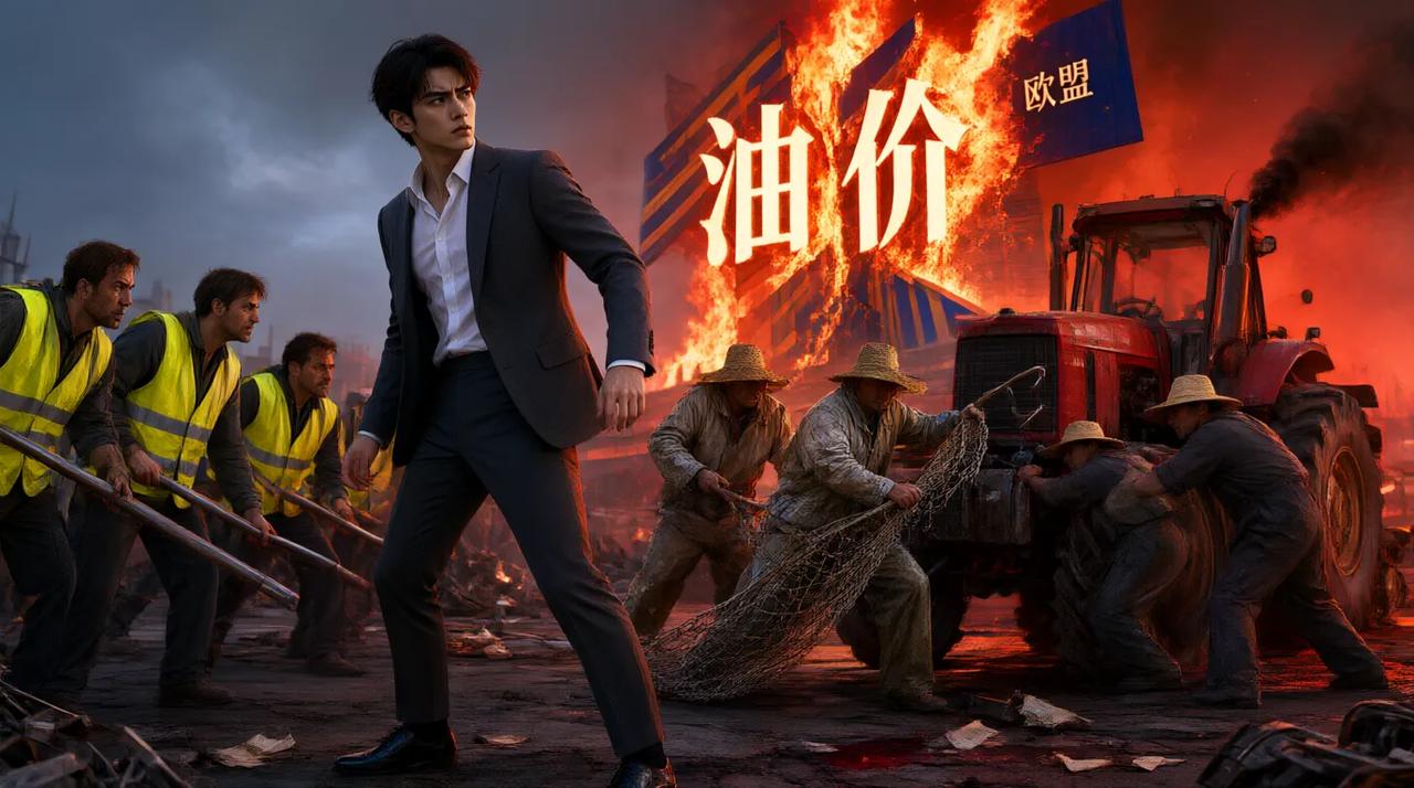 布伦特原油破百后的欧洲油价冲击。
听说了吗，法国黄马甲要重新启动了。
大家都在关