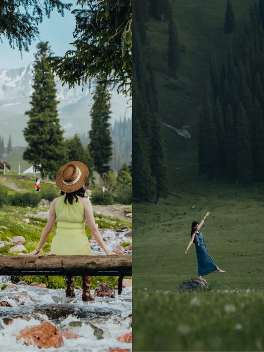 旅拍有2种.一种客人喜欢的一种我自己喜欢的