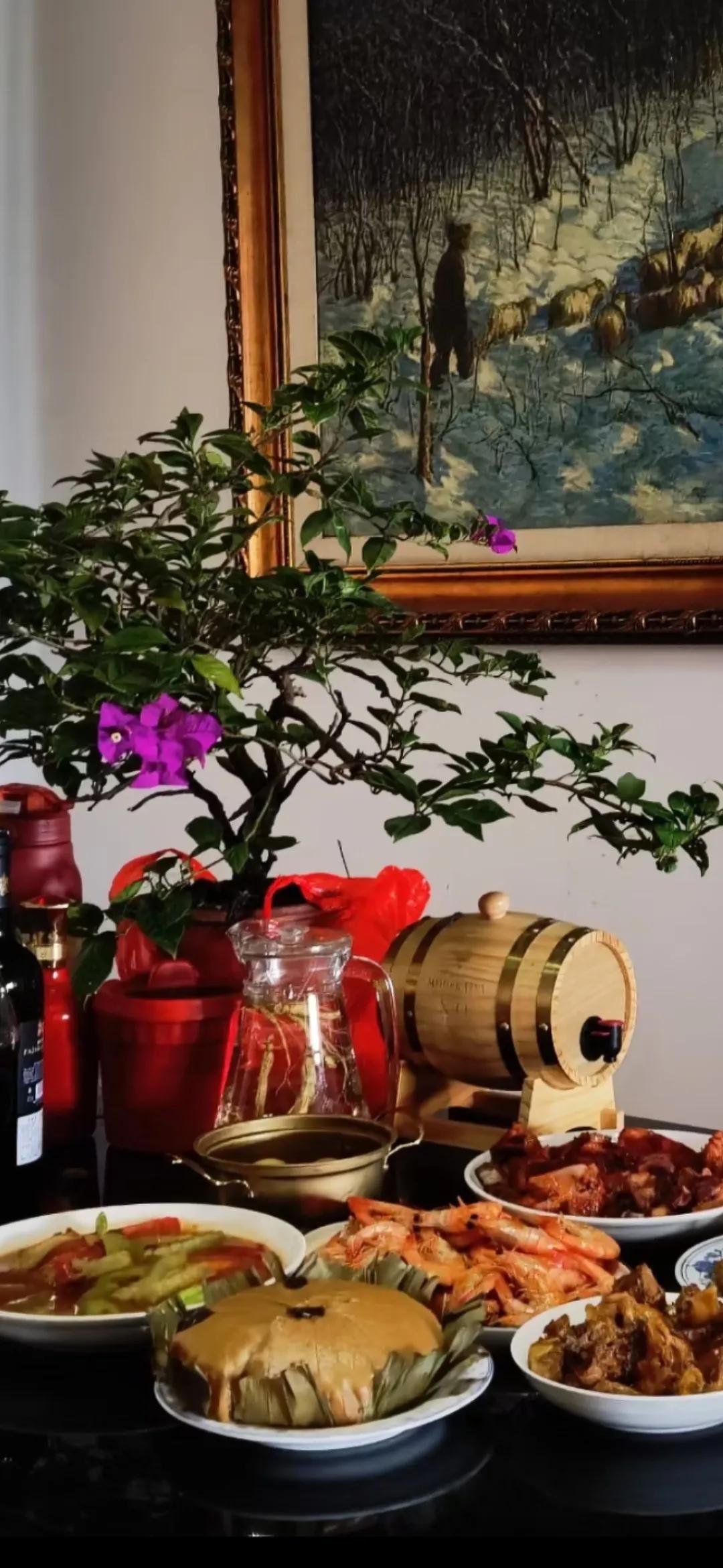 晒出你相册里最近的一张美食照片晚宴