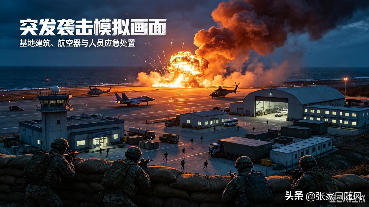 伊朗炸着周围国家的美军基地，申明周围国家不是敌人，他们只打美军。

中东诸多国家
