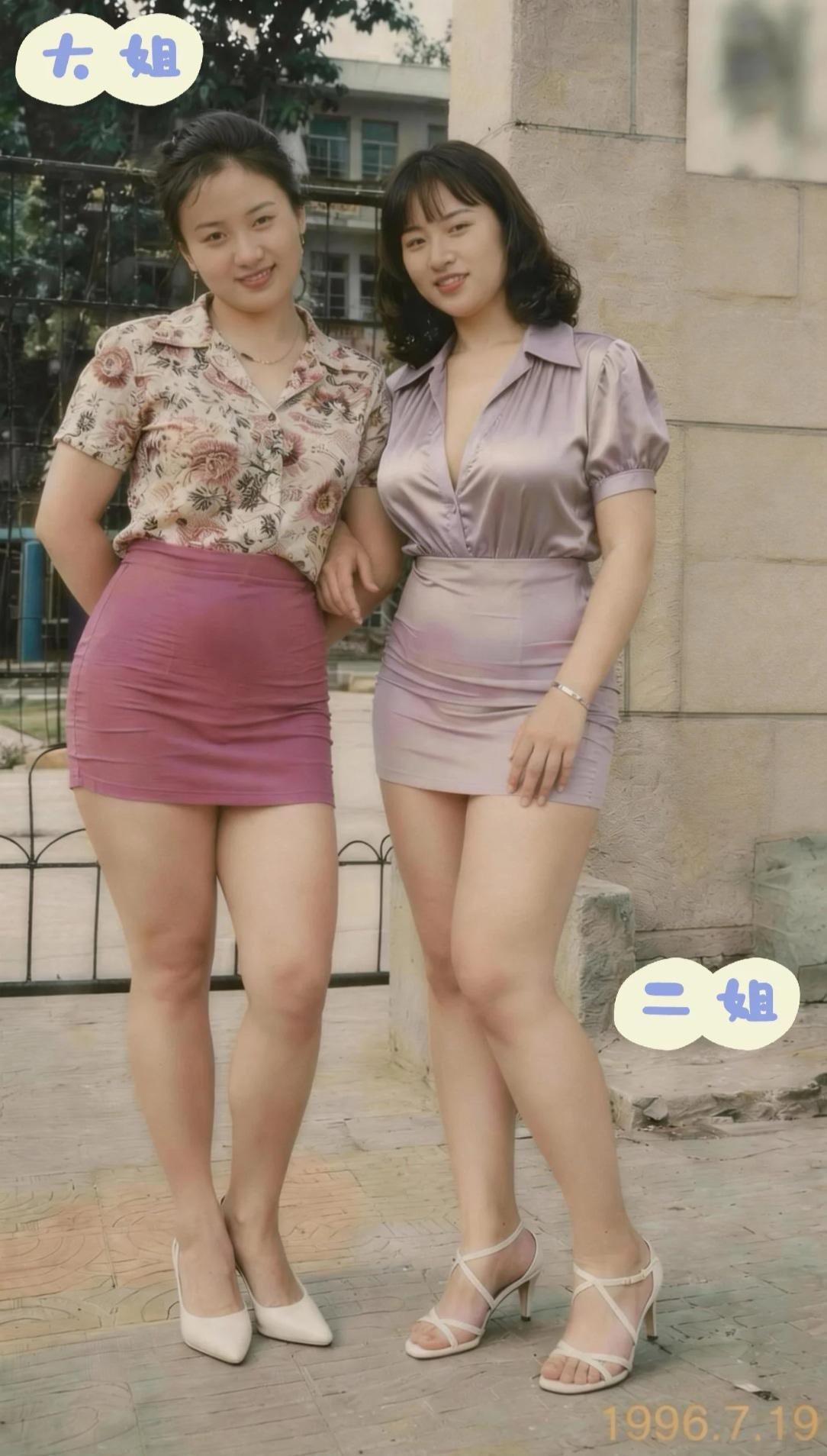 大胆的说大姐还是二姐漂亮？