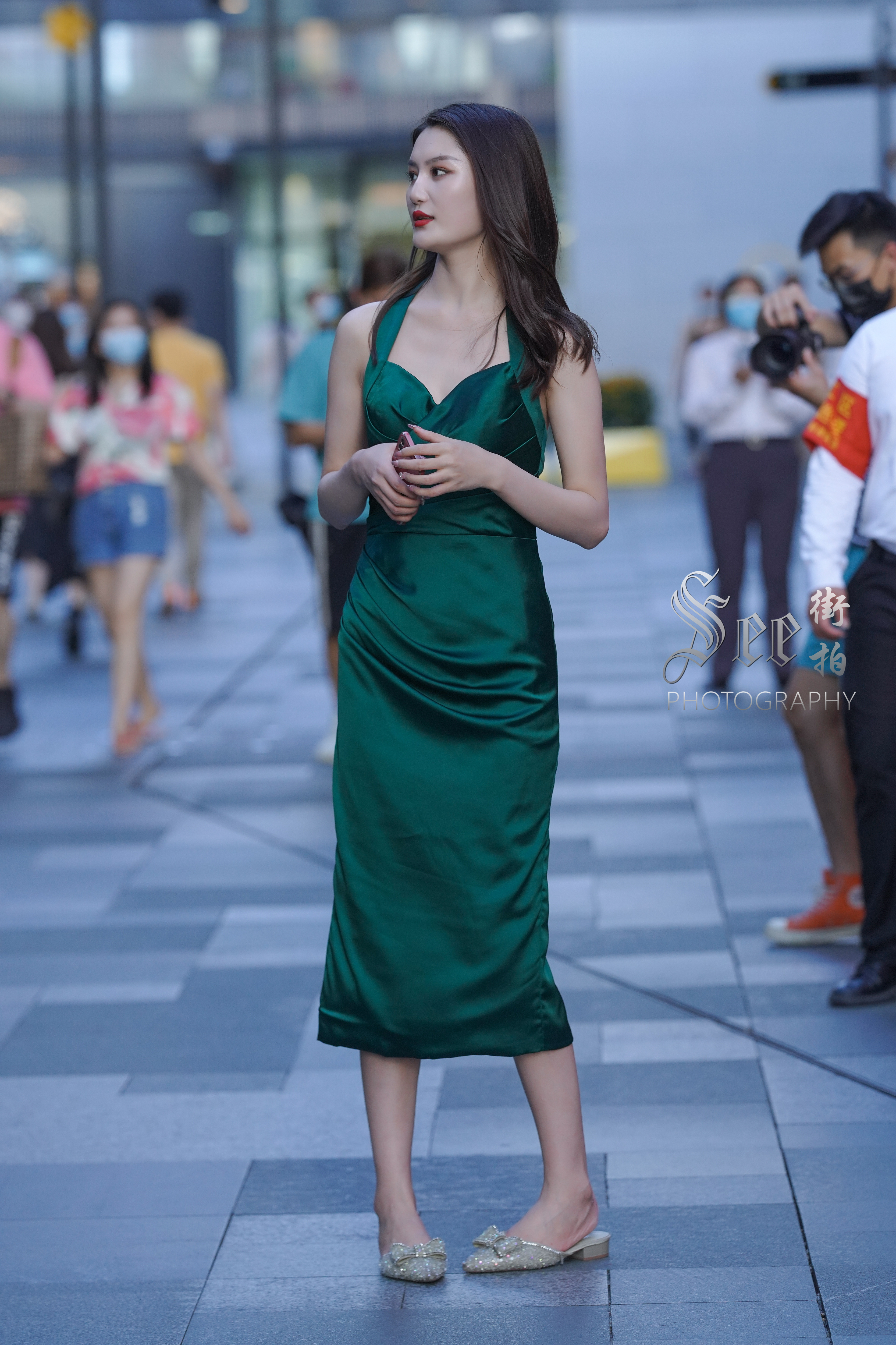 吊带长裙，魅力大气～～ ​​​