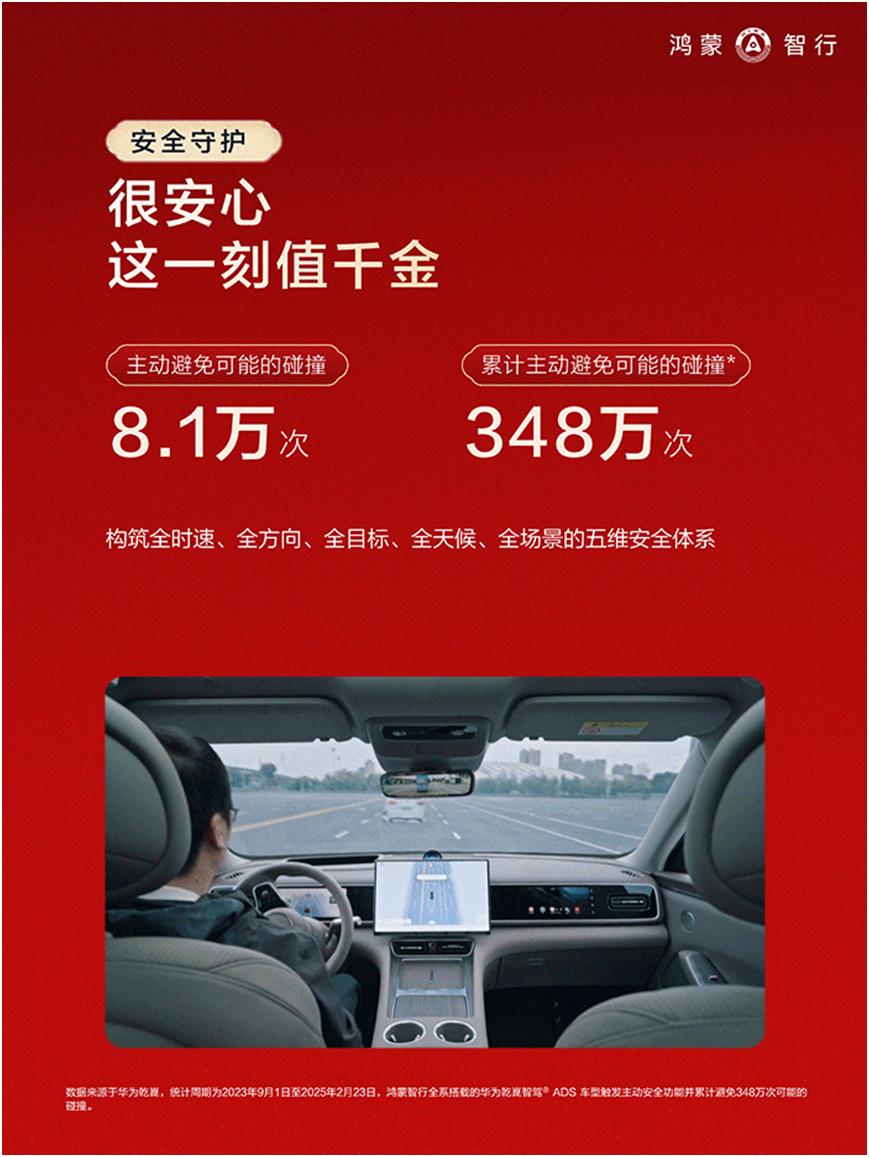 百万用户数据反哺，鸿蒙智行辅助驾驶的“护城河”到底在哪儿？
春节出行高峰，是对辅