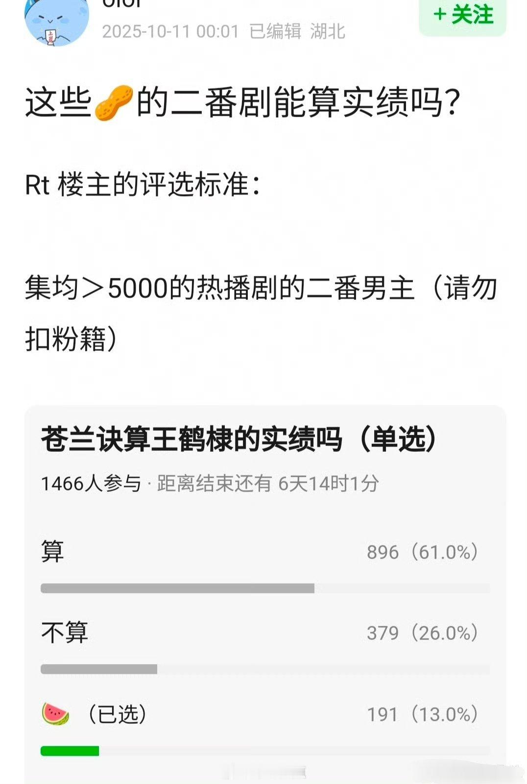 网友问 二番到底算实绩吗？《苍兰诀》王鹤棣，《陈芊芊》丁禹兮，《墨雨云间》王星越