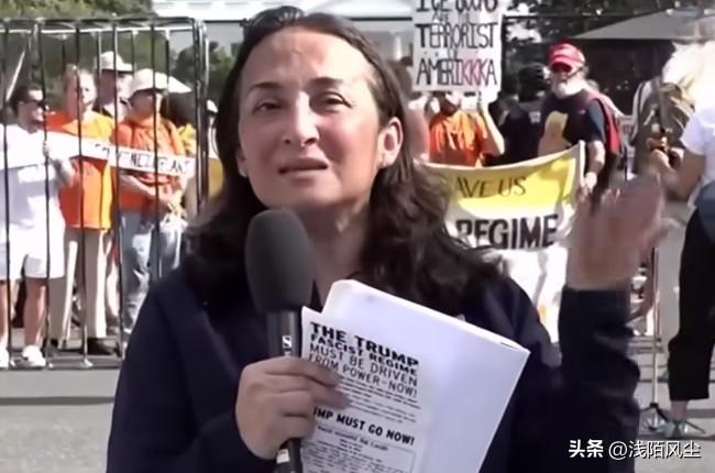 美国极左翼团体在特朗普生日当天发起“无王”抗议活动，简·方达还在纽约领衔一场众星