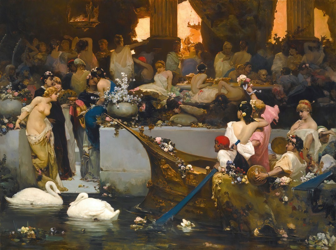 “Roman Orgy” Wilhelm Kotarbiński ​​​