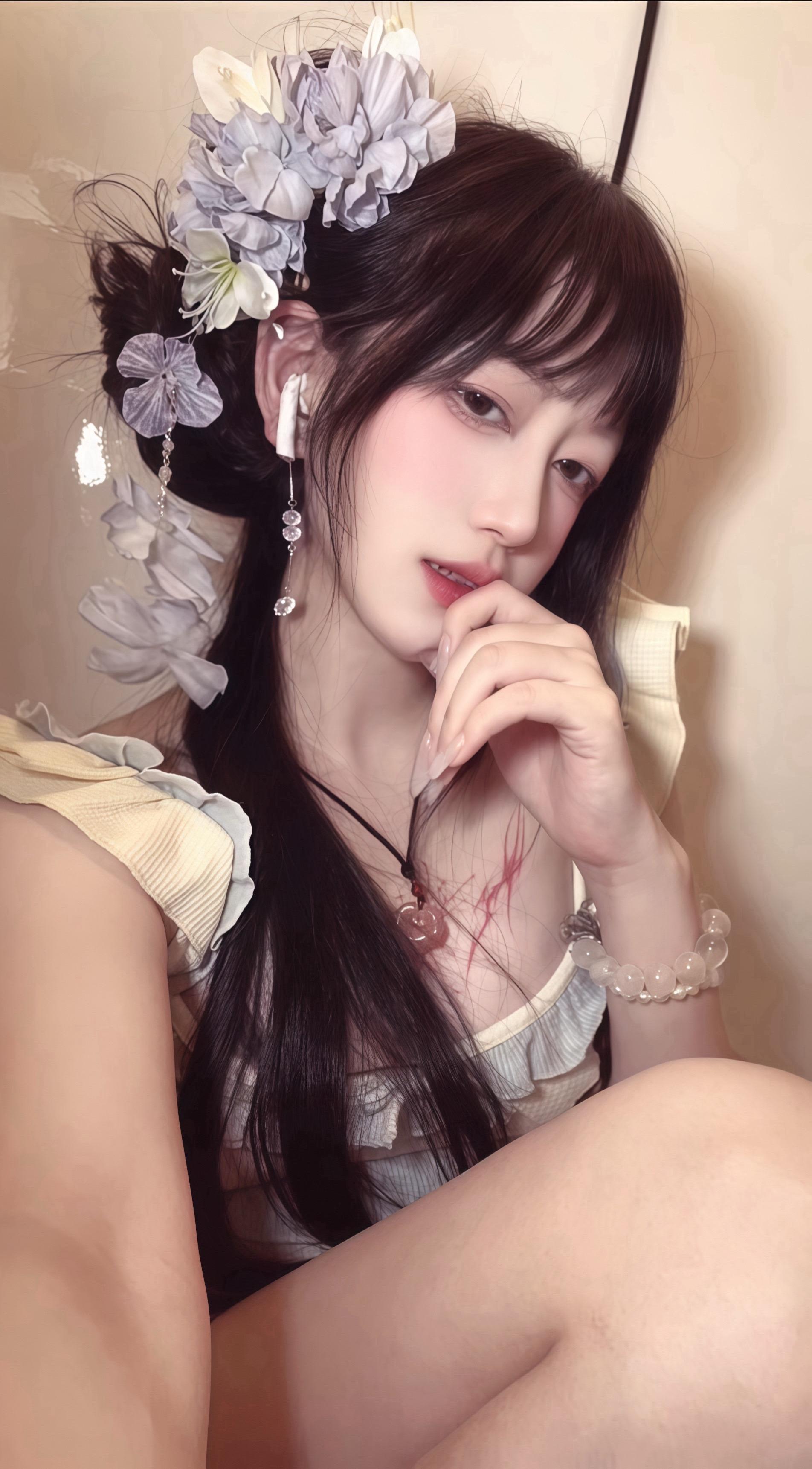 性感不是穿的少 而是看你的眼神刚刚好。