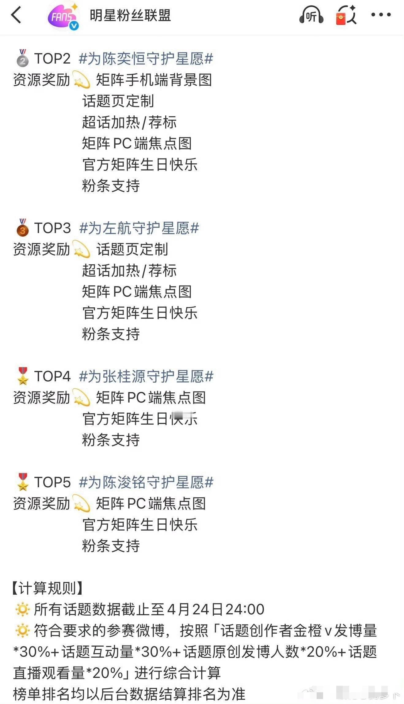 投稿🧣五月生日词条活动结果陈奕恒第二张桂源第四左航第三陈浚铭第五 