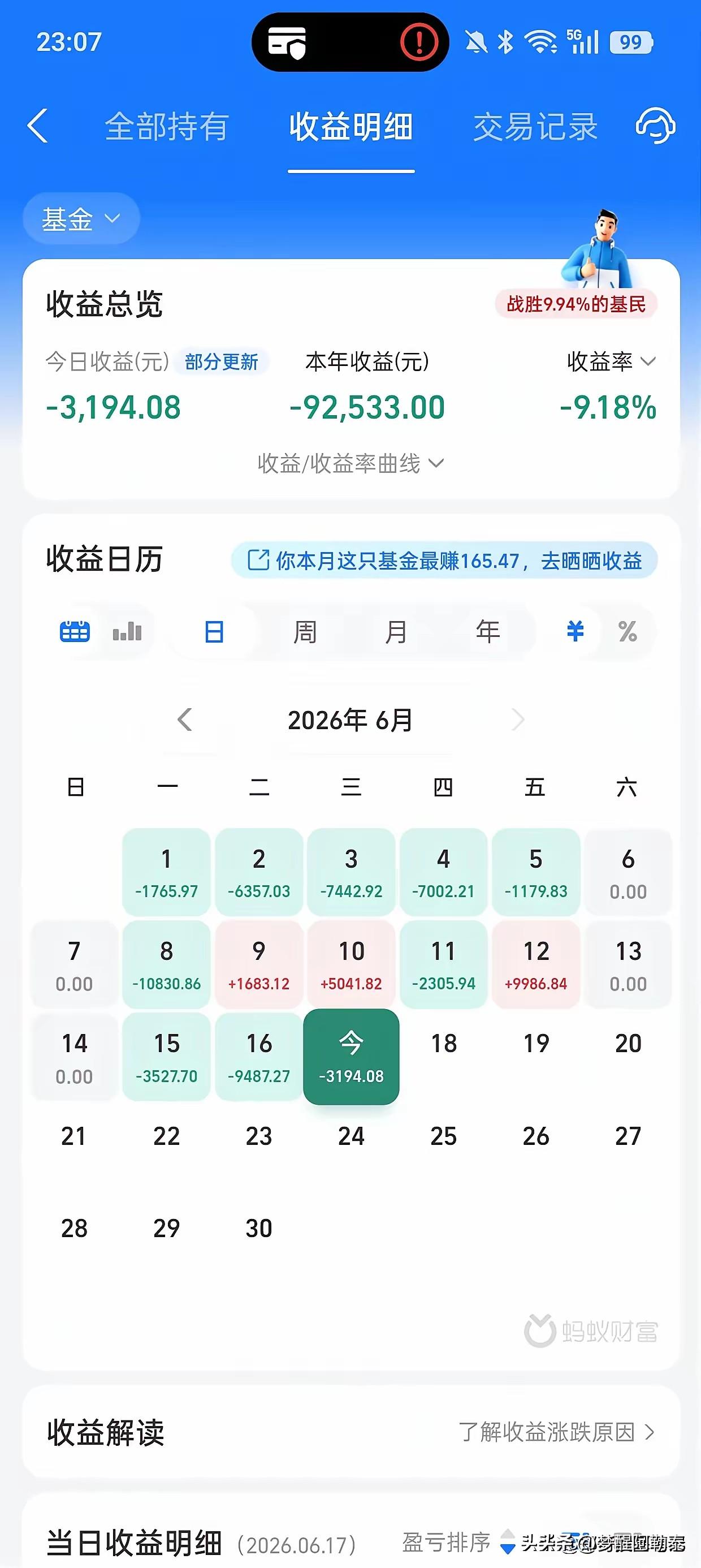 同为基民看完真的很受触动
 
刷到一位老基民的发文，瞬间被这份通透的心态打动了。