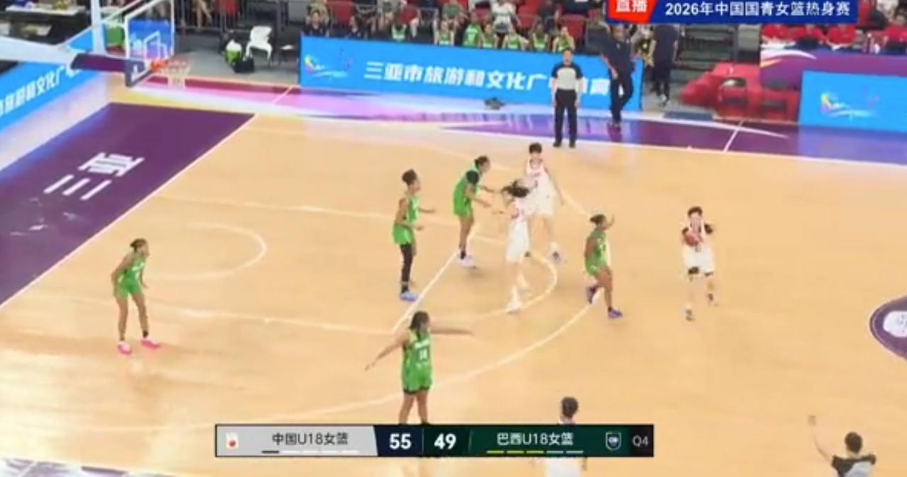 76：54！U18女篮战胜巴西队！
这支国青的防守真的好！能防得巴西50来分，不